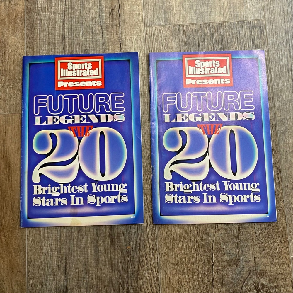 2x Sports Illustrated Presents Future Legends 1995 Tiger Woods Ken Griffey Jr